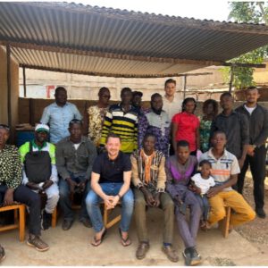 Group photo taken during our visit in Burkina Faso with our new partnership Burkinature