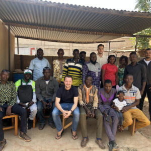 Group photo taken during our visit in Burkina Faso with our new partnership Burkinature